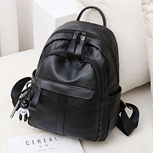 Designer Bag Soft Leather Backpack Travel Small Backpack, Dual-Use Large Capacity School Bag, Single-Shoulder Bag Middle-Aged Women, Handbag For Women