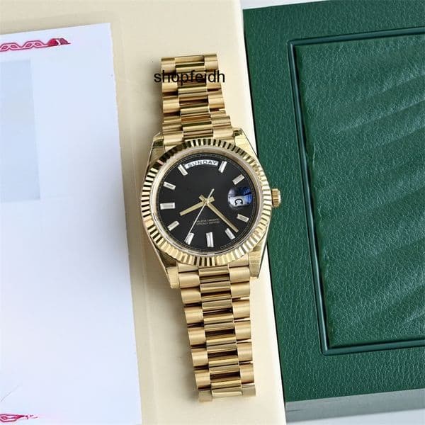 Top quality day date watch mens watch 3255 mechanical movement super clone watch watches men designer sapphire glass 904L steel 40mm with box 7P7H
