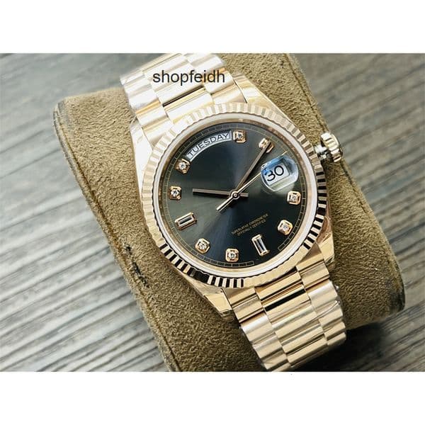 Top quality day date watch mens watch 3255 mechanical movement super clone watch watches men designer sapphire glass 904L steel 40mm with box T6F7