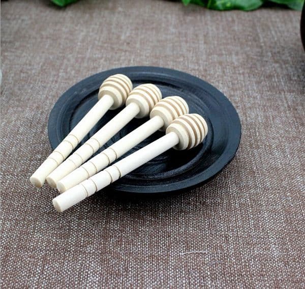 200pcs/lot New Arrive MINI Wooden Dippers Wedding Favors Honey Dipper spoon Gift Free Shipping 1111