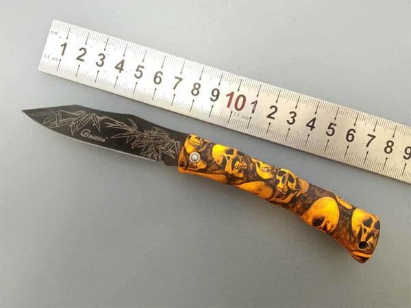Special offers Top Quality Ghillie pocket knife Mini folding blade knife EDC pocket folding knife knives gift knife knives New in paper box pack