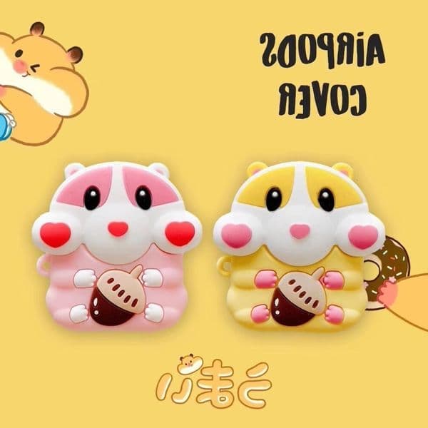 1 2 Originality Cartoon Nut Squirrel Airpods/ Generation Apply Headset Set Apple Bluetooth Protect Sheath Can Beloved Daughter Fund
