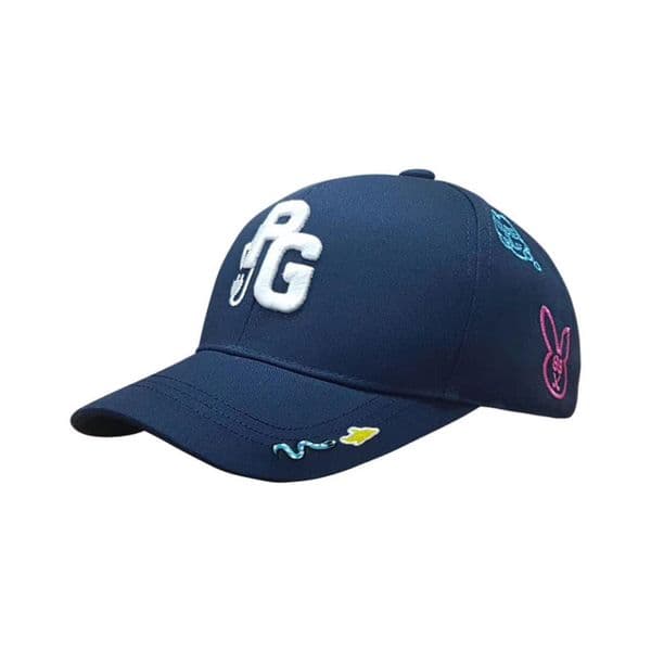 New Unisex PG Golf Hat Blue or White Color Cotton Baseball Cap Baseball Caps Embroidered Outdoor Sports Leisure Sun Hats
