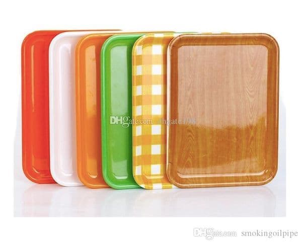 Wholesale plastic Tobacco Rolling Tray Handroller Rolling Trays Rolling Case Machine Tools Tobacco Storage Tray