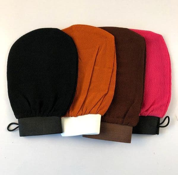 Morocco bath gloves scrubbing exfoliating-gloves hammam Scrubbers mitt magic peeling glove exfoliating tan removal mitt(normal coarse feeling) SN2468