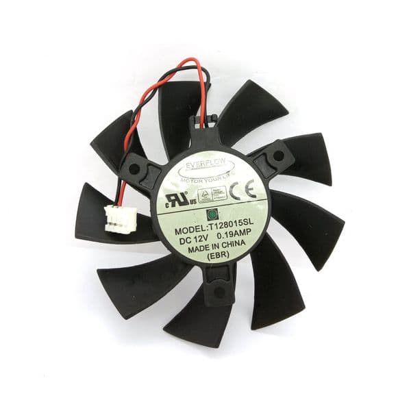 Original graphics card cooling fan for MSI R4830 R4850 N9600GT N9600GSO T128015SL 12V 0.19A