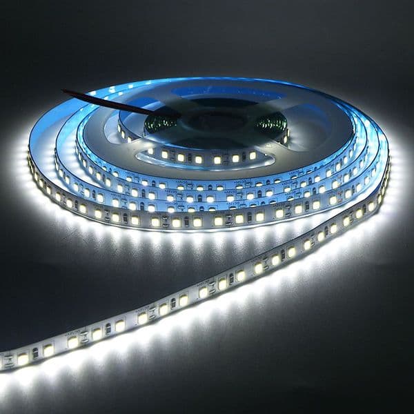 High Brightness 2835 120LED Strip Light white/Warm White Red Green Blue Flexible 5M Roll 600 Leds LED Outdoor Lighting