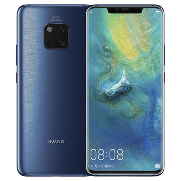 Original Huawei Mate 20 Pro 4G LTE Mobile Phone 8GB RAM 128GB ROM Kirin 980 Octa Core HarmonyOS 6.39" OELD Full Screen 40.0MP NFC 4200mAh 3D Face ID Smart Cell Phone