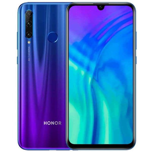 Original Huawei Honor 20i 4G LTE Cell Phone 6GB RAM 64GB 128GB 256GB ROM Kirin 710 Octa Core Android 6.21" Full Screen 32.0MP Face ID Smart Mobile Phone