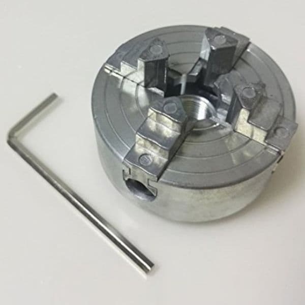 Freeshipping Four 4 Jaw Chuck Z011A For Metal Mini Lathe M12X1Mm Threaded Back 1.8~56Mm/12~65Mm Mini Collet Lathe Accessory