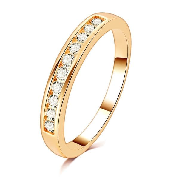 New Luxurious large wide 8mm 316 Titanium Steel 18K yellow gold plated greek key wedding band ring men women silver gold 2 tone wholesale