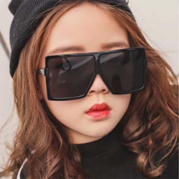 2020 Square Kids Sunglasses Boys Fashion Brand Child Sun Glasses Anti-Uv Baby Sun-Shading Girls Sunglass Uv400 Oculos De Sol YeyGv