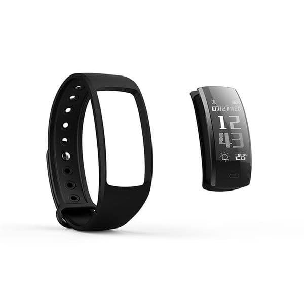 QS90 Smart Bracelet Blood Pressure Heart Rate Monitor Smart Watch OLED Color Screen IP67 Fitness Tracker Wristwatch For iPhone iOS Android
