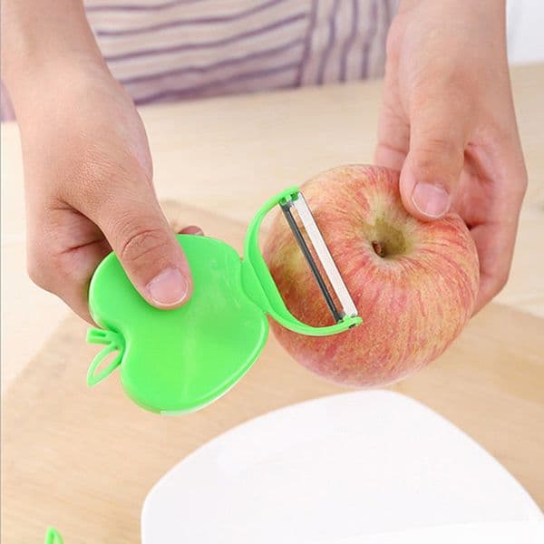 Hot-selling 2-Color Apple Planer Folding Apple Peeler Peeling Knife Melon Fruit Planer Free Shipping By DHL