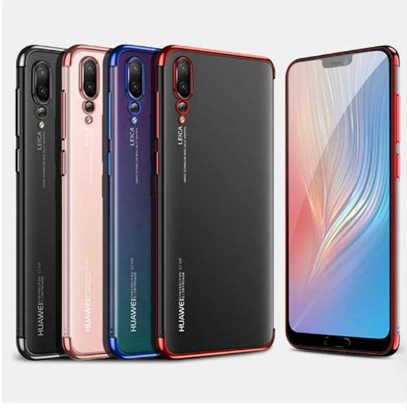 For Huawei P20 Lite P20 Pro Mate 20 10 Pro Honor 9 Lite Case Transparent Plating TPU for Huawei P20 Lite Plus P9 P10