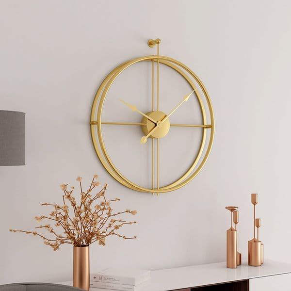 Large Brief European Style Silent Wall Clock Modern Design For He Off Decorative Hanging Wall Wah Clocks Hot Gift Y260516