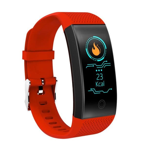 QW18 Smart Bracelet Blood Oxygen Blood Pressure Heart Rate Monitor Watch Waterproof Fitness Tracker Smart Wristwatch For iPhone iOS Android