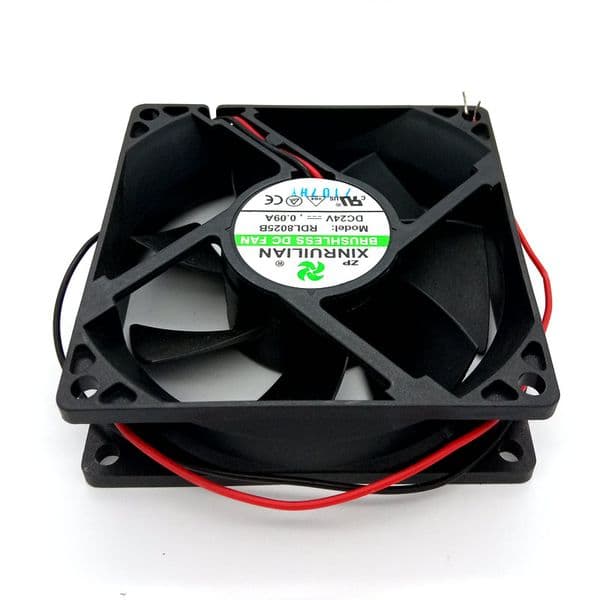 original RDL8025B 80x80x25MM DC48V 0.09A 2Liens Inverter cooling fan