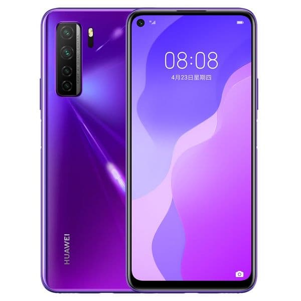 Original Huawei Nova 7 SE 5G Mobile Phone 8GB RAM 128GB 256GB ROM Kirin 820 Octa Core Android 6.5" Full Screen 64MP AI AR HDR OTG 4000mAh Fingerprint ID Face Smart Cell Phone