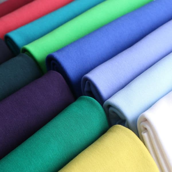 Double Sides Super Smooth drape Cotton Lycra High Stretch Knitted Fabric T-shirt Dress Cloth
