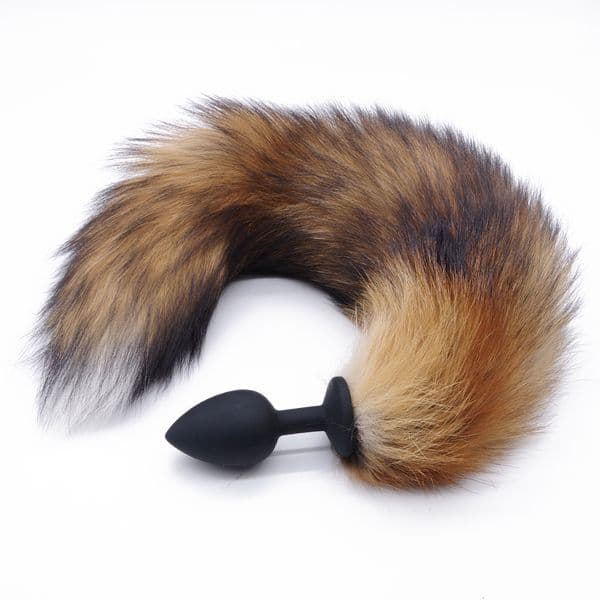2026 New DOMI Women Dildo Ball Adult Games Sexy Butt Fox Tail Plug Silicone Anal Sex Toys Y191028