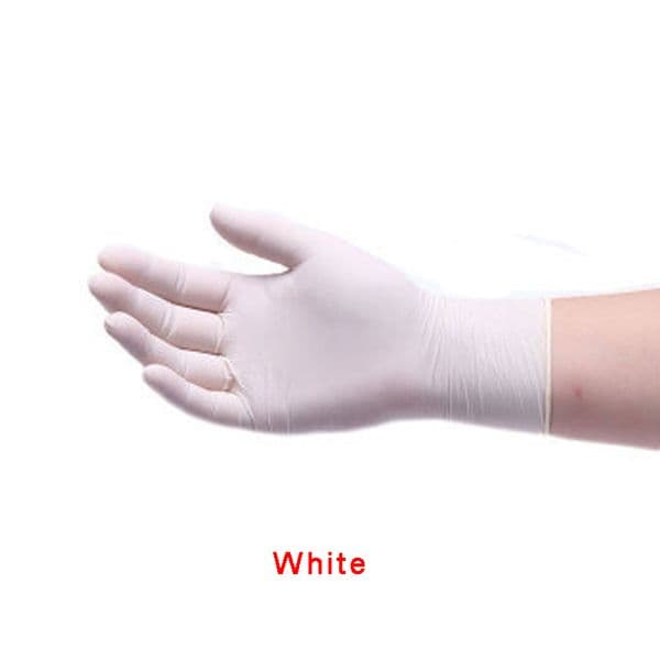 100pcs Disposable Nitrile Latex Gloves Home Food Gloves Universal Household Garden Cleaning Gloves Anti-skid Rubber Glove Guantes De Latex De Nitrilo