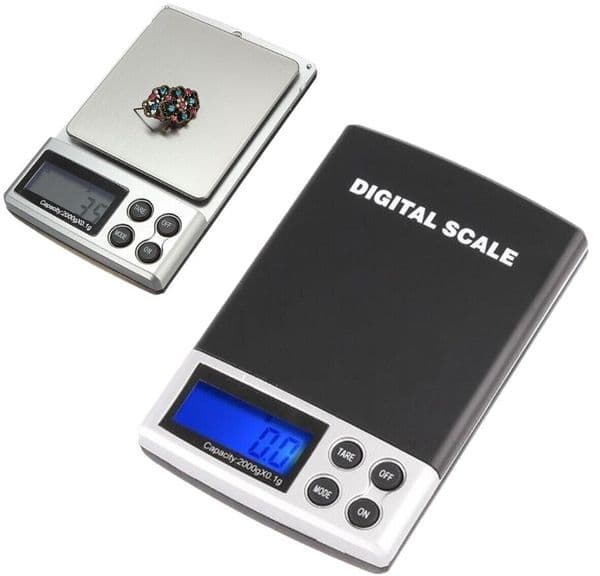 100pcs Portable LCD Mini Electronic Balance Weight Scale Pocket Jewelry Diamond Weighting Scales 1000g x 0.1g
