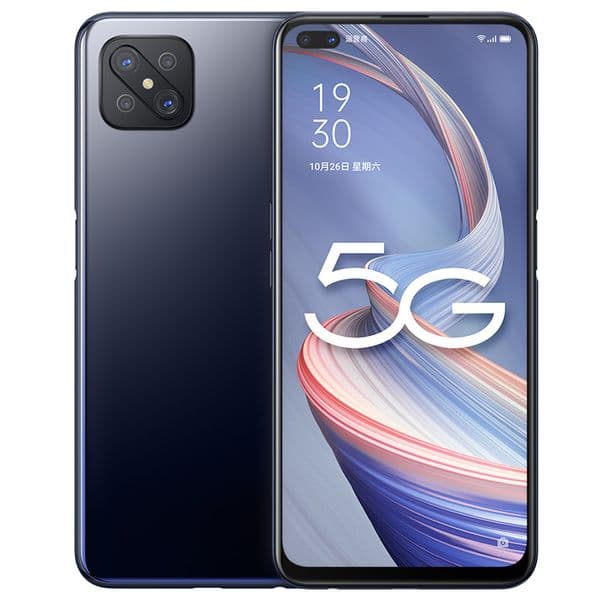 Original OPPO A92S 5G Mobile Phone 6GB RAM 128GB ROM MTK Dimensity 800 Octa Core Android 6.57" Full Screen 48.0MP OTG 4000mAh Face ID Fingerprint Smart Cell Phone