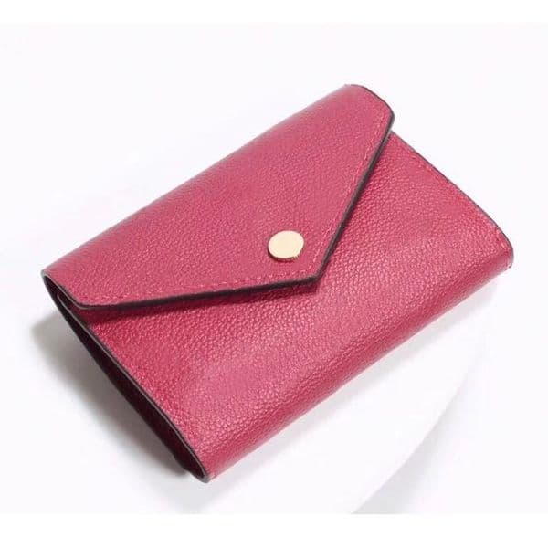 Short Wallet leather multicolor coin purse women short wallet Polychromatic purse lady Card holder classic mini zipper pocket Wholesale
