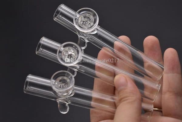 new arriver Steamrollers glass hand pipe glass smoking pipes 10cm hand smoking pipes Labs tobacco pipes with glass Filter Bowl 2pcs