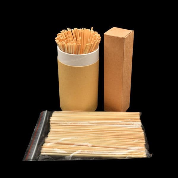 Portable Straw Natural Wheat Straw 100% Degradable Straw Green Bar Kitchen Accessories 100 PCS Free Shipping