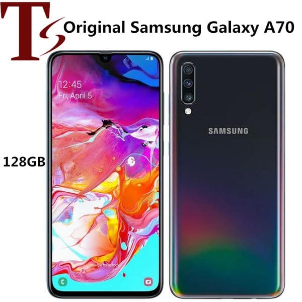 Refurbished Original Samsung Galaxy A70 A705F 6.7 inch Octa Core 6GB RAM 128GB ROM 32MP Unlocked Android Smart Phone 6pcs