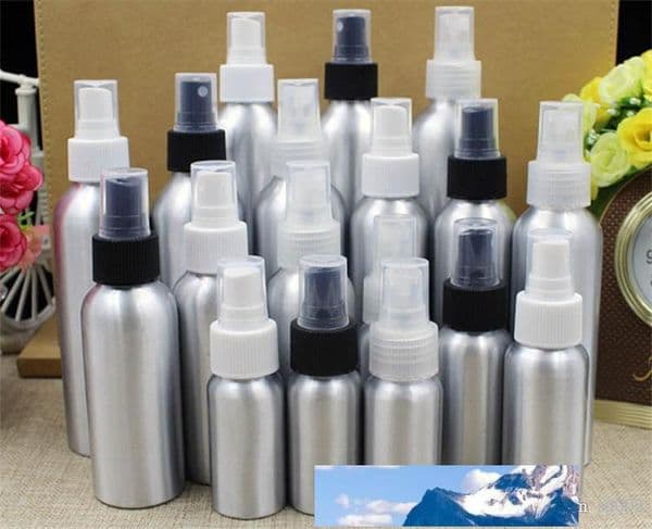 Aluminium Empty Perfume Bottle Fine Mist Metal Spray Atomiser Bottles Cosmetic Container For Outdoor Travel Carry Many Size 2 8ym6 E19