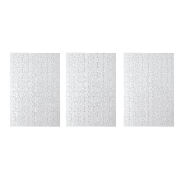 Sublimation Blank Puzzle 120pcs DIY Craft Heat Press Transfer Crafts Jigsaw Puzzle White A4 Blank Puzzles Blank Puzzles Rompecabezas En Blanco Para Sublimacion