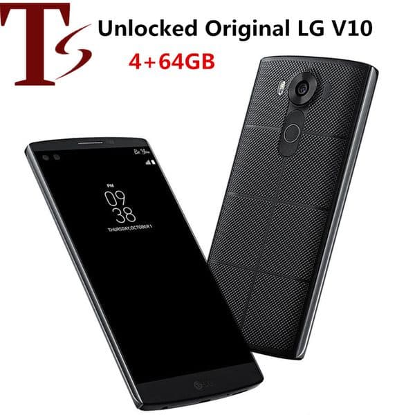 Refurbished Original LG V10 4G LTE phones VS990 H900 H901 5.7 inch Hexa Core 4GB RAM 64GB ROM 16MP Camera Unlocked Mobile Cell Phone 1pc
