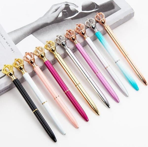New cute cartoon fantasy ballpoint pen Classic metal pen Fashion creative advertising gift pen
