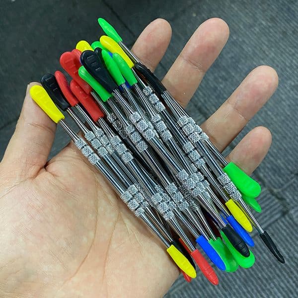 120mm with silicone head pipe rubber wax tool stainless steel tube cleaning utensil metal smoke oil spoon withs silicone cover coherer smokes grease spoons
