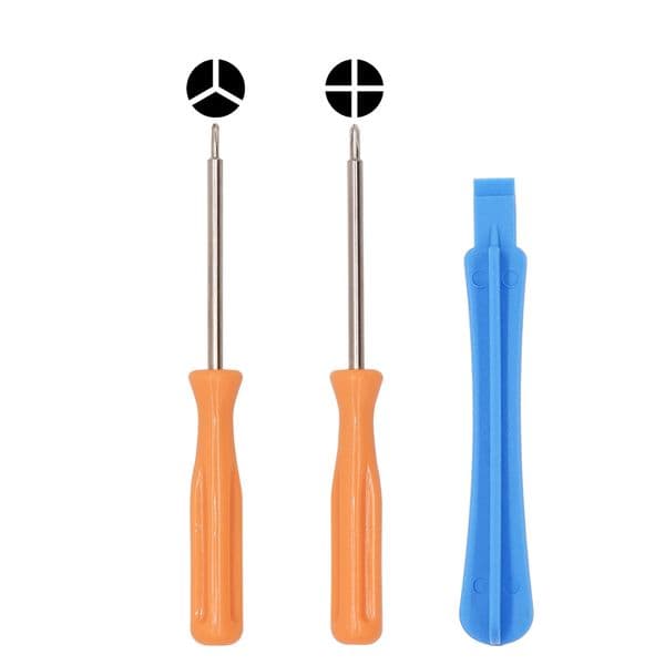 3 in 1 Screw Driver Orange Phillips Triwing Y Screwdriver Set for 3D Joystick NS Joy Con Switch JOY-CON Repair Tool 100set/ lot