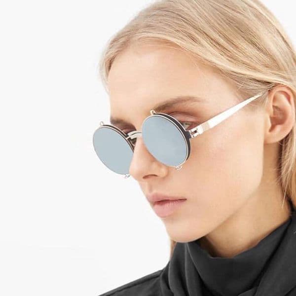 Wholesale-Classic Round Sunglasses for Women Men Vintage Retro Frame Laides Sun Glassses 66388