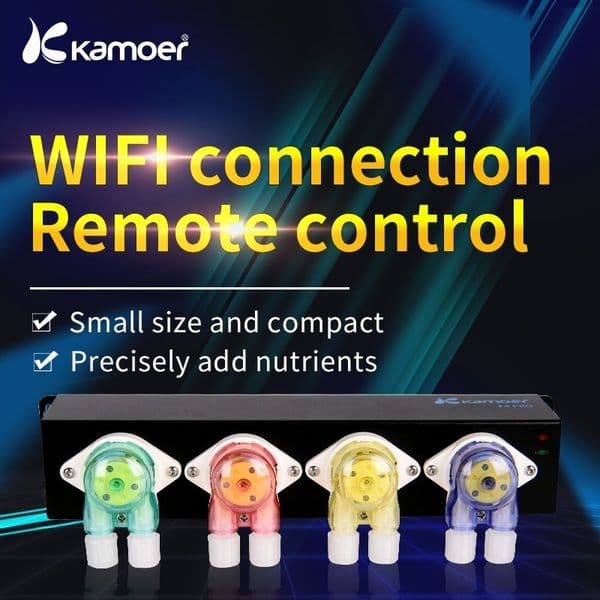 Kamoer F4 PRO WiFi Peristaltic dosing pump Marine coral reef aquarium saltwater sea water fish tank dosing pumps Y200922