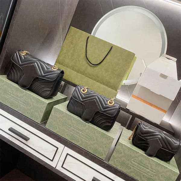 Designer Women's Cross Body Fashion Shopping Bag Totes Luxury Chain Handbag Shoulder Bags Famous High Quality Handbags