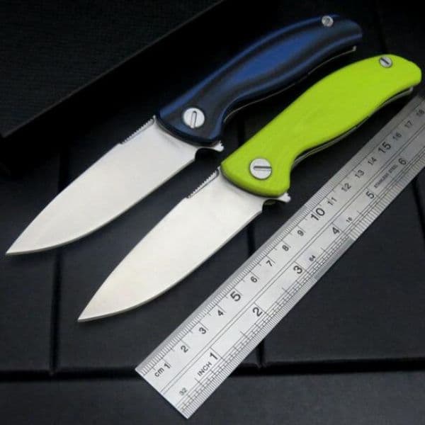 4 Colors Shigov F3 Flipper Pocket Folding Knife 9CR13MOV Blade G10 Handle Tactical Camping Hunting EDC Survival Tool Xmas Gift Knives EF svip777