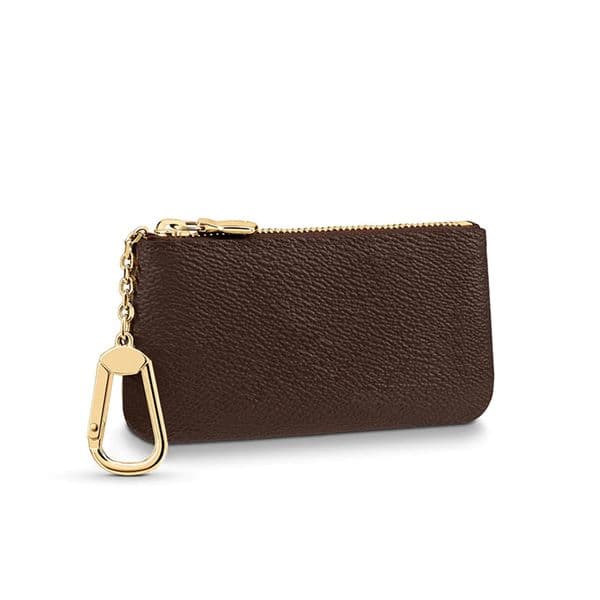classic france designer checkbook woman wallet credit card photo holder wallet brown mono gram white checkered canvas leather coin purse
