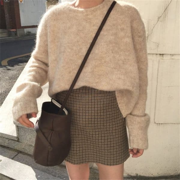 New Winter Sweater Women Pullover Girls Tops Knitting Vintage Long Sleeve Autumn Elegant Female Knitted Outerwear Warm Sweater 201023