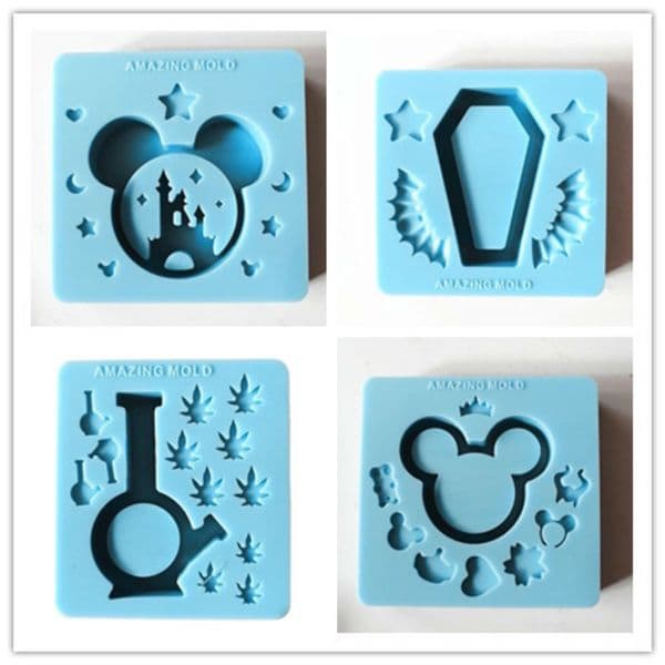 Silicone Shaker Mold DIY Epoxy Mould Resin Mould silicone molds moulds for crafts 201023