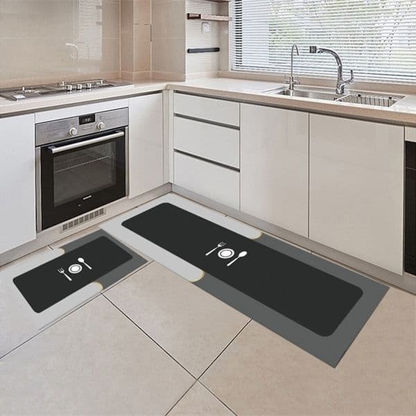 Super Absorbent Kitchen Mat Non-slip Bath s Napa Skin Floor Alfombras Para Cocina Area Rug Entrance Doormat 220301