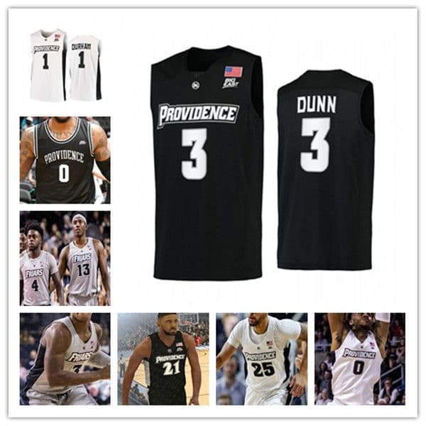 Custom Ncaa Basketball Providence Friars Jersey Nate Watson Al Durham Jared Bynum Noah Horchler A.J. Reeves Justin Minaya Ed Croswell Alyn Breed David Duke Jr.Goodine
