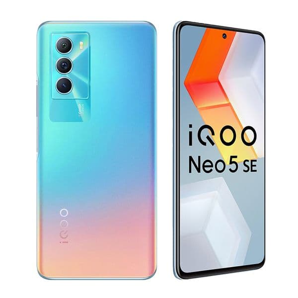 Original Vivo IQOO Neo 5 SE 5G Mobile Phone 8GB RAM 128GB 256GB ROM Octa Core Snapdragon 870 Android 6.67" Full Screen 144Hz 50.0MP Fingerprint ID Face Wake Smart Cell Phone