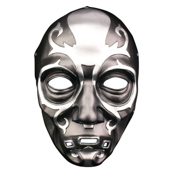 Death Eater Mask Halloween Horror Cosplay Malfoy Lucius Mask Bar Party Masquerade Costume Props Resin Mask Helmet 200929