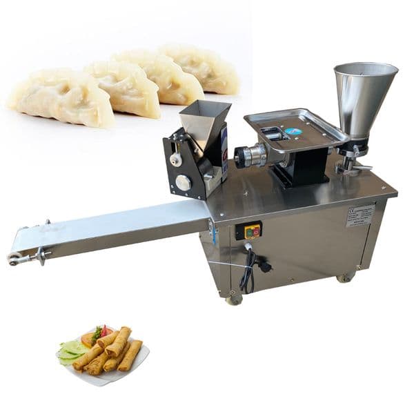 2021 gyoza spring roll empanada Samosa making machine Automatic spring roll machine 4800pcs/h Stainless steel Dumpling wrapper machine